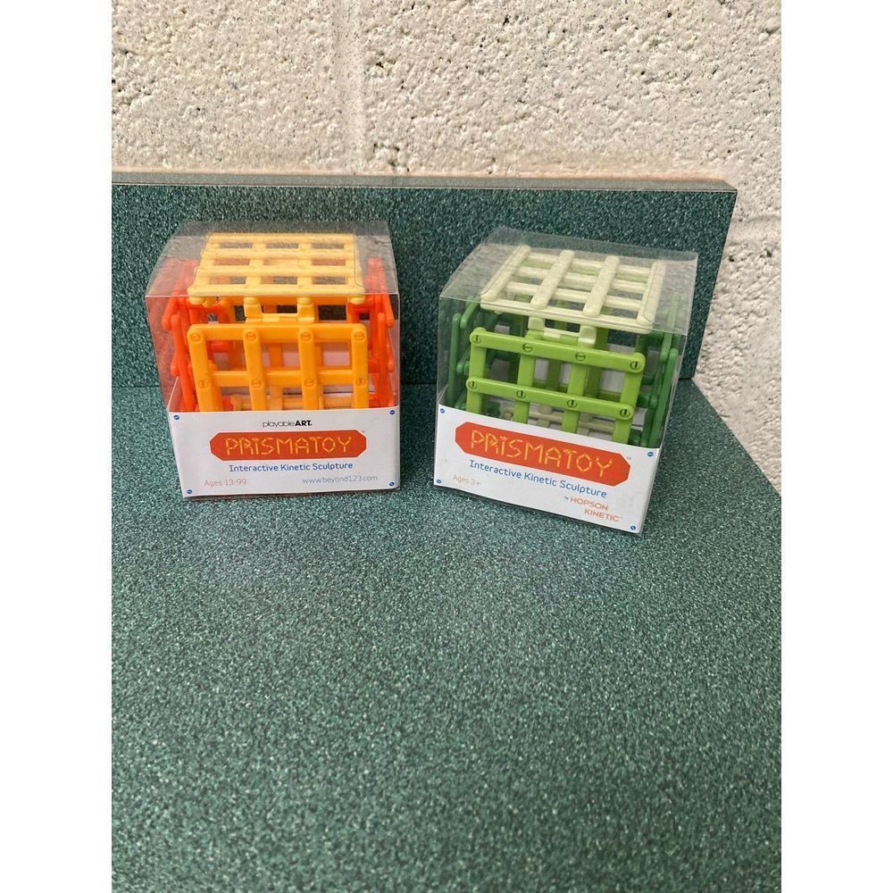 Prismatoy Interactive Kinetic Sculpture New Sealed TWO(2)